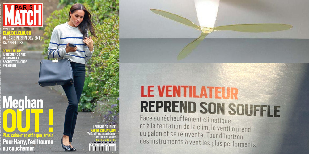 Le ventilateur reprend son souffle – Paris Match