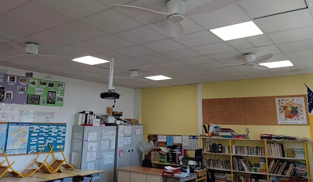 la-ville-nice-installe-ventilateurs-plafond-salle-classe-chaud-nice-matin-02 Canicule après de menus travaux un été plus serein à l'Ehpad voironnais