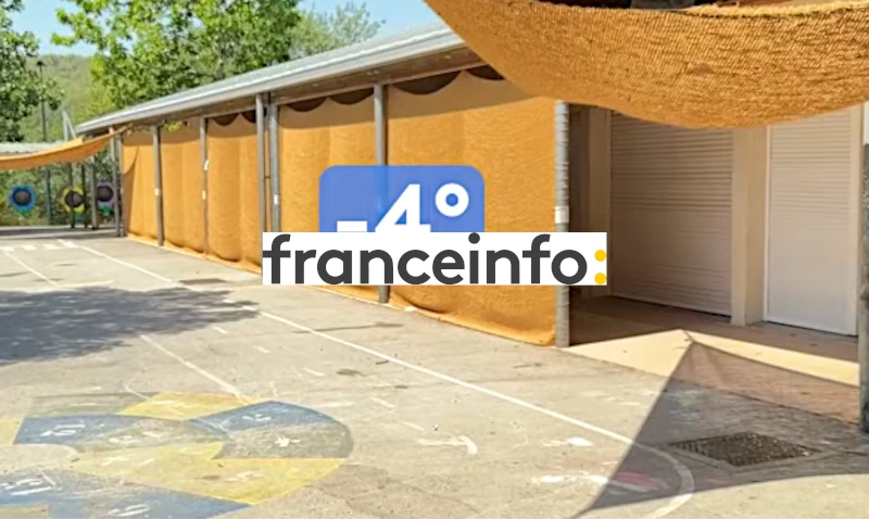 rafraîchir l'air d'une école sans climatisation