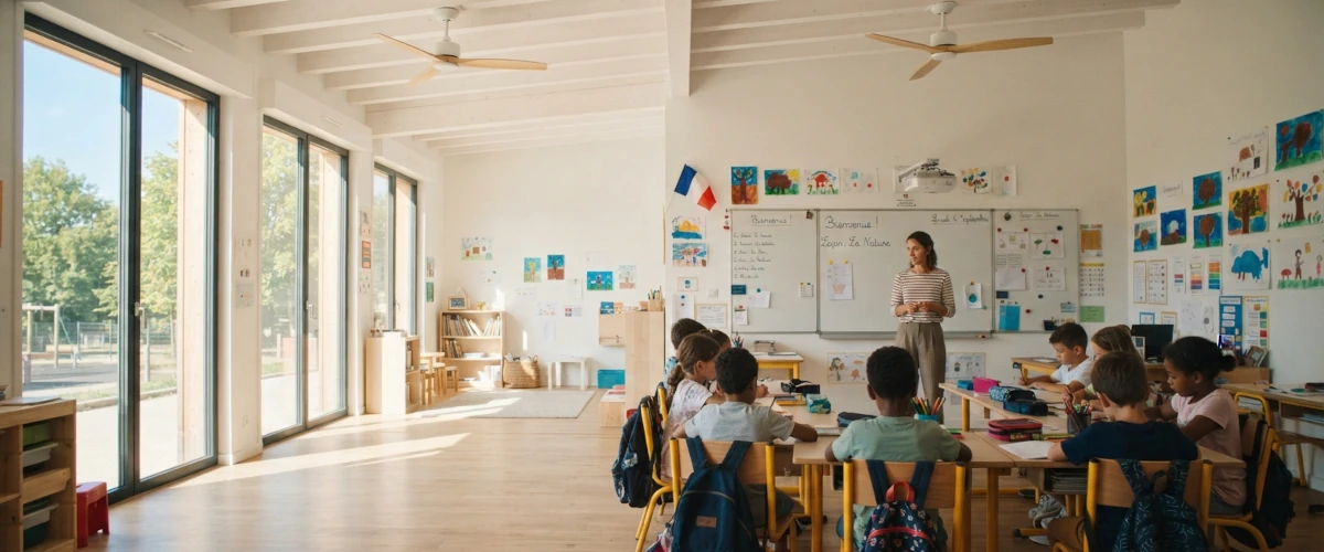 prime d'installation pour des brasseurs d'air en établissements scolaires
